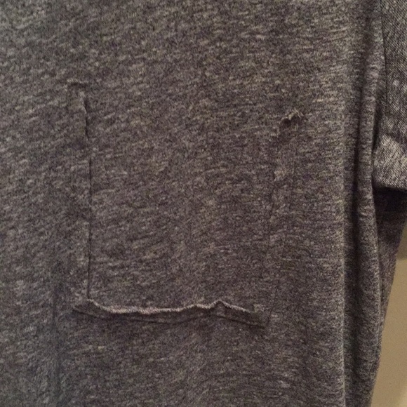 n:Philanthropy Tee Gray Twist Open Back NWT - Picture 7 of 8